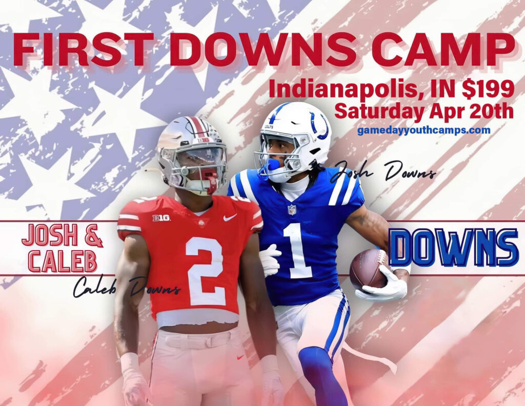 Josh Downs Camp Gameday Youth Camps